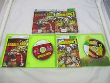 XBOX 360 Borderlands 1 & 2. MA15+ PAL 2009 2012 Gearbox Software. 2x Games.