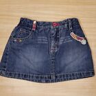 Sonoma Toddler Girls Denim Skirt Built In Shorts With Patches 24 Months