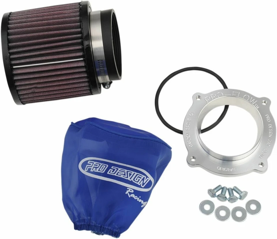 Pro Design Pro Flow Air Filter K&N KN Intake Kit Adapter Suzuki LTZ400 LTZ 400 - Image 1 of 1