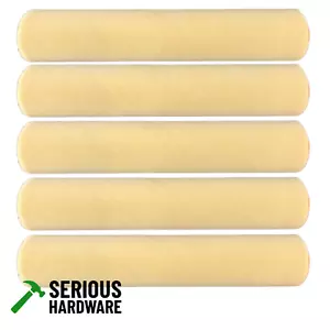 270mm Wool Fibre Paint Roller Covers - 5mm Nap (pack of 5) - Picture 1 of 2