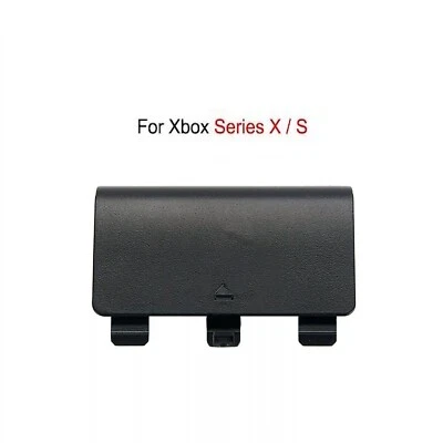 CONSUMER CABLES Battery Cover Replacement Shell for Xbox Series X S Controller Black 1914