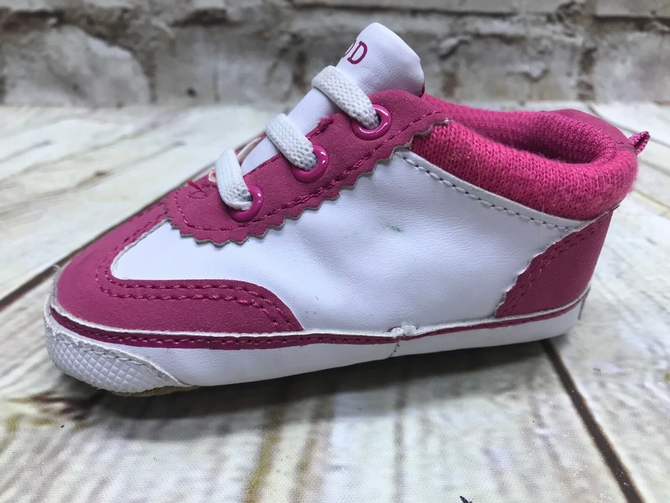  Zapatillas Izod Rosa Bebé Talla 3 Infantil Zapatos Foto 1 de 4