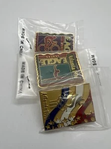 Konvolut (3) Olympiade 1996 Vintage Pins Atlanta - Bild 1 von 7