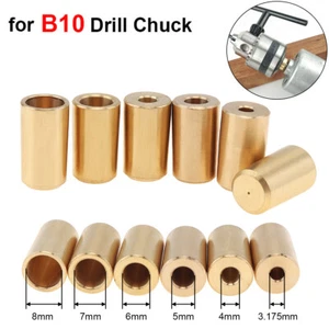 B10 Drill Clamp Chuck Taper Coupling Connecting Rod Sleeve for 4-8mm Motor Shaft - Picture 1 of 9