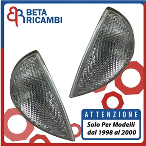 Kit 2 Frecce Anteriori Indicatori Fiat Seicento 1998 Fanali Freccia Bianca Dx Sx - Foto 1 di 5