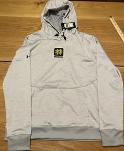 Under Armour Women’s Notre Dame Hoodie gray size Medium - New - Picture 1 of 5