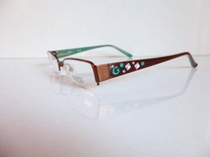 Originale teilrandlose Metallbrille - Kinderbrille - GUESS, Mod. GU 9035 BRN - Picture 1 of 5