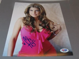 Fergie Signed 8x10 Photo Autographed Black Eyed Peas PSA/DNA COA 1A - Picture 1 of 4