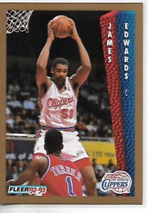 1992-93 Fleer James Edwards Card