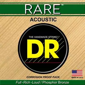 DR Handmade Rare Bronze 12-54 Gauge RPM-12 Acoustic Guitar Strings - Picture 1 of 1