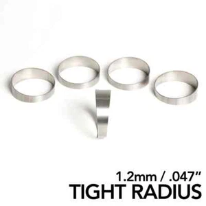 Ticon 2.5in Titanium Pie Cuts | 109-06301-0014 | 45 Degree Section 1.2mm Wall - Picture 1 of 1