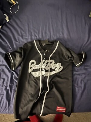 L Bad Boy Collection Biggie #72 Baseball Jersey Hip Hop - Image 1 of 3