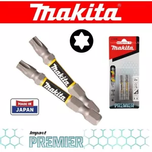 Makita Torx TX30 punte cacciavite Impact Premier x2 T30 driver 50 mm Giappone - Foto 1 di 13
