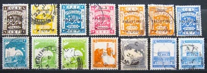Palestine, old used stamps - Picture 1 of 1