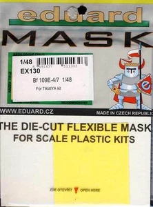 Eduard Expressmask Maschera Me Bf 109E-4/7 Messerschmitt 1:48 Tamiya Modellovp - Foto 1 di 2