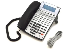 NEC Aspire 34 Button Display Telephone Black 0890045 IP1NA-24TXH Refurbished - Picture 1 of 1