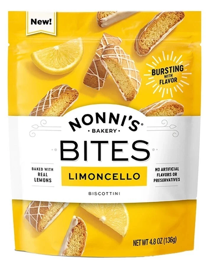 Limoncello Nonni's Bites 136 g (exp 2/2026) Foto 1 de 1