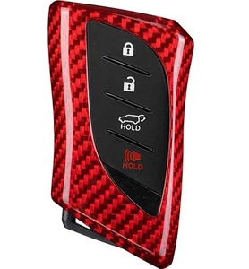 Cubierta de llavero con impresión de fibra de carbono para Lexus GX LC LS RZ RX ES NX - Imagen 1 de 4