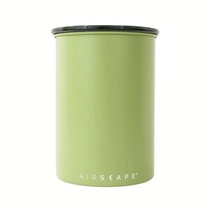 Airscape Matte Lichen Green 7" Medium Coffee Canister Airtight Storage Container - Bild 1 von 9