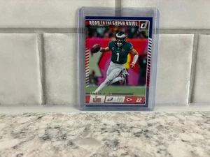 2025 Donruss Football - Road to the Superbowl - Jalen Hurts Eagles # 1 - Picture 1 of 2