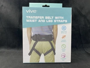 Cinghia di Trasferimento Secure Gambe Loop Sicurezza Comfort Dispositivo Assistenza Andatura..SPEDIZIONE GRATUITA! - Foto 1 di 4