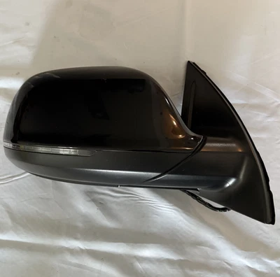 2013-2015 Audi Q7 Passenger Mirror 4L1857410AJ BLIS Heat Fold AutoDim Signal OEM — 第 1/4 张图片