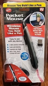 THE WIRELESS POCKET MOUSE NEW FACTORY SEALED.  - Picture 1 of 3