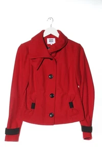 VERO MODA Abrigo corto Mujeres Abrigo Talla EU 36 rojo-negro look casual - Imagen 1 de 5
