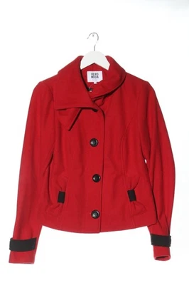 VERO MODA Abrigo corto Mujeres Abrigo Talla EU 36 rojo-negro look casual - Imagen 1 de 4