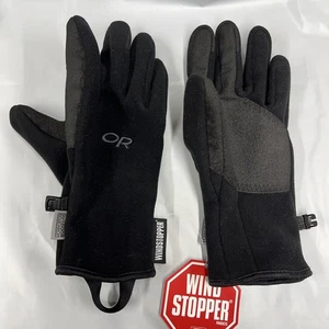 Outdoor Research OR Gear Guanti Uomo Piccoli Gripper Antivento Pile Nero - Foto 1 di 8