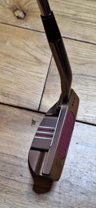 Wilson Staff 8876 Putter, Red Face, Steel Shaft, WS Grip, VGC + Head Cover - Picture 1 of 24