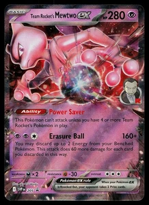 Pokemon SV: Scarlet & Violet Promo Cards 205 Team Rocket's Mewtwo ex - Picture 1 of 2
