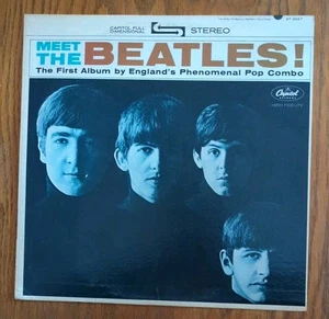 THE BEATLES Meet The Beatles LP USA Capitol ST2047.  STEREO. - Picture 1 of 8