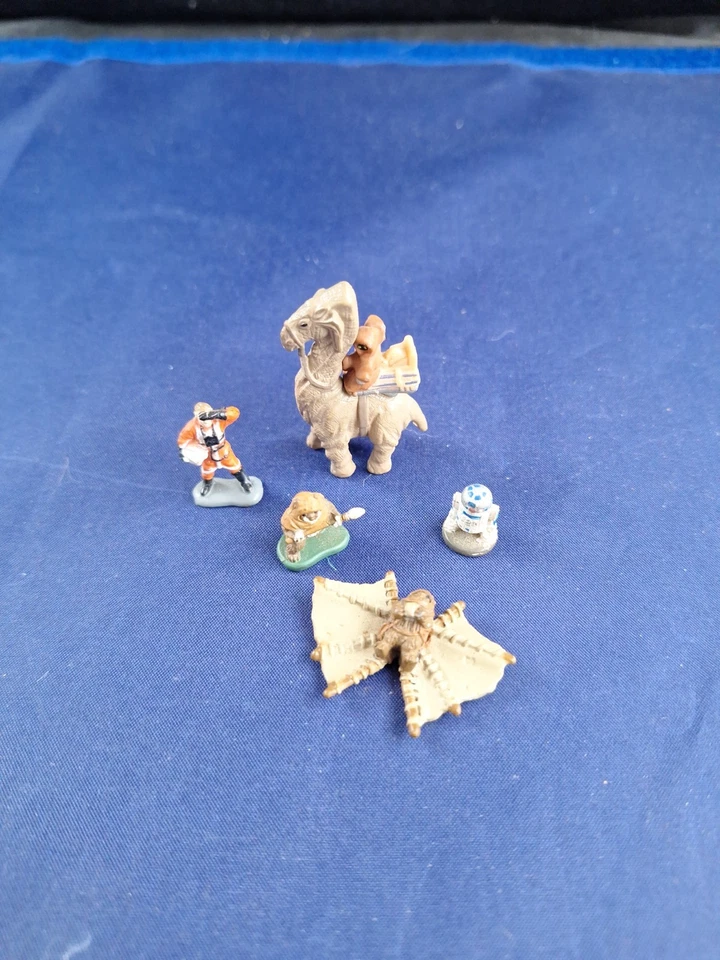 Lote de estatuillas fundidas a presión Kenner Star Wars Micro Collection de colección (lote de 5) *2 Foto 1 de 4