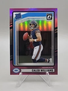 2024 Panini Donruss - Rated Rookie Caleb Williams #327 Ottica Anteprima Rosa 💥 - Foto 1 di 2