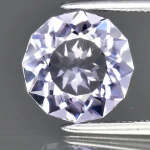 π 2.46ct 9.3x9.3mm VS Custom Cut Natural Purple Amethyst - Unheated, Brazil Gem - Picture 1 of 4