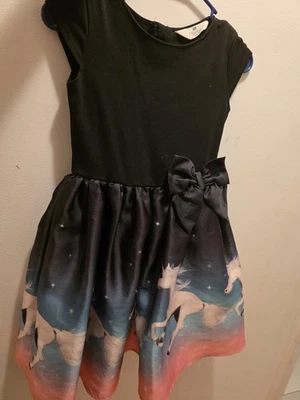 Vestido unicornio sin mangas falda de tul talla 8/10 H and M para niñas Foto 1 de 2