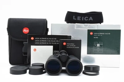 【Almost UNUSED】Leica Ultravid 7x42 HD-Plus 40092 Premium Binoculars From JAPAN - Image 1 of 4