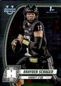 2024 Bowman University Chrome Brayden Schager - Picture 1 of 2
