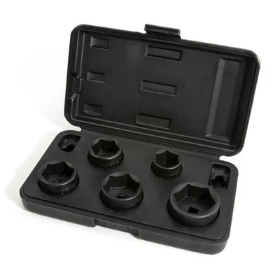 Steelman 5 Piece 3/8 in. Drive Low Profile Oil Filter Socket Set 42275 - Image 1 of 3