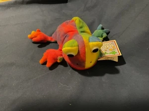 De Colección Floppy Friend Con Etiqueta Rana “Jerry” Multicolor Peluche Berkeley Diseños - Imagen 1 de 5