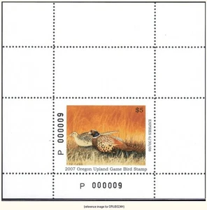 HALFPRICEHUNT Oregon Upland Bird 2007-8 $5 Hunter - Picture 1 of 1