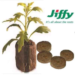 Jiffy-7 Pellets (41mm) , various quantities - 10x, 25x, 50x, 100x - Picture 1 of 3