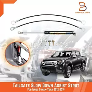 Rear Tailgate Assist Slow Down Gas Strut Damper FIT Isuzu D-max 2012-2019 Pickup - Picture 1 of 7