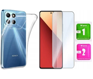 Für Honor X6b 4G - Etui Hülle Cover Case Handy Tasche + 9H Displayschutzglas - Bild 1 von 18