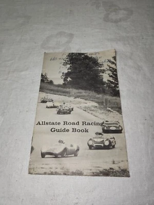 Винтажный путеводитель по шоссейным гонкам Allstate для гоночных трассовых автомоделей 1:32  - Изображение 1 из 4
