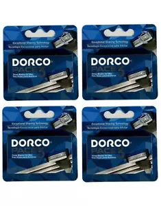 Worlds Best Silver Razor Blade Cartridge 3 Blade Pack Of 16 For Close Shave - Picture 1 of 5
