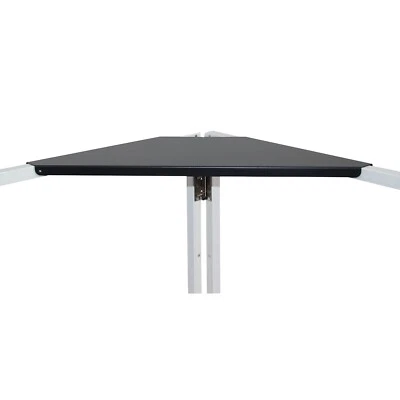 Estantes de fachada de aluminio negro ProX XF-CSB X2 26" x 10" (par) Foto 1 de 4