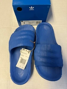 Adidas Originals Adilette 22 Slides Blue Bird IF3662 7 Men's New In Box - Picture 1 of 6