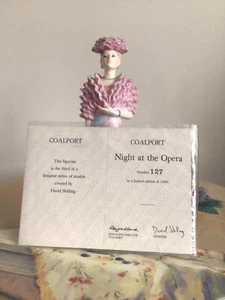 David Shilling Limited Edition Night At The Opera Coalport - Picture 1 of 6